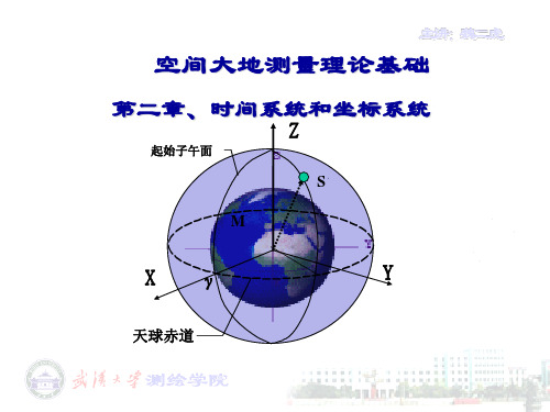 2、空间定位-时间系统和坐标系统