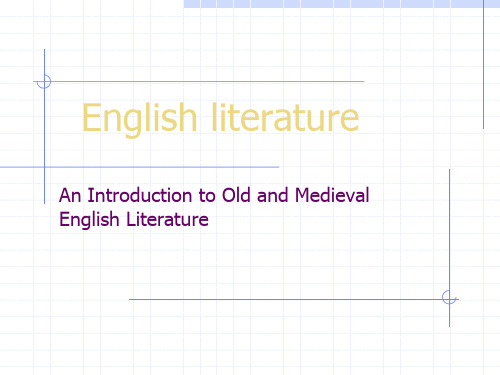 大学英语英国文学1English Literature