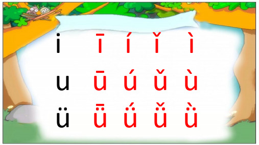 【人教部编版小学语文】i u ü y wPPT课件1