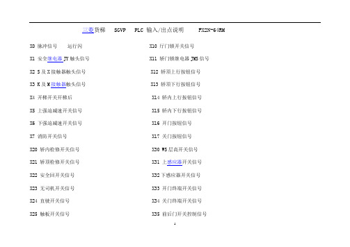 三菱 SG-VF(A) 电梯资料