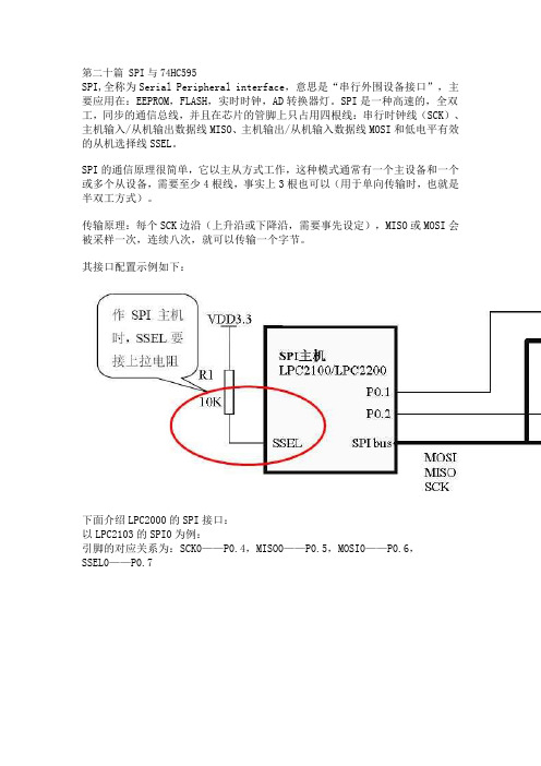 第二十篇 SPI与74HC595