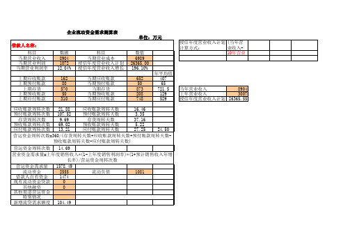 银监企业流动资金需求测算表-张