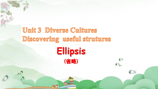 Unit 3 Diverse Cultures Discovering课件 高中英语必修三