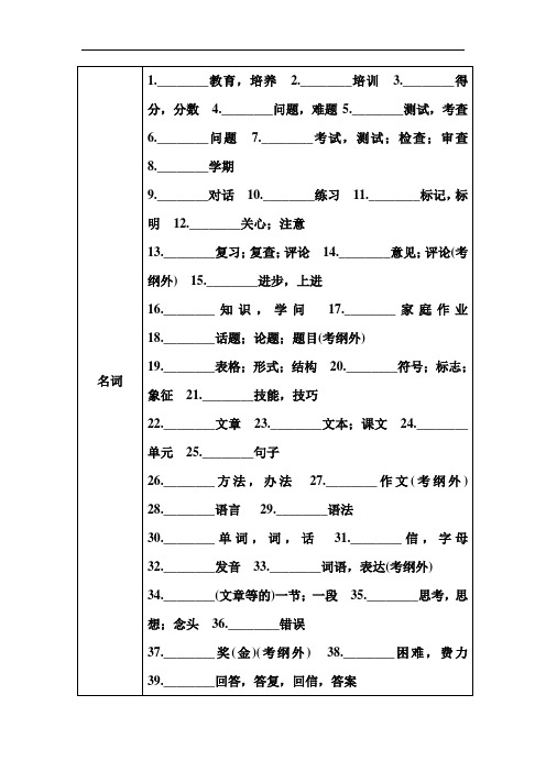 广东中考试题研究英语(人教)第三部分 话题2 (三)语言学习