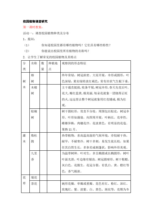 四年级综合实践第七节课