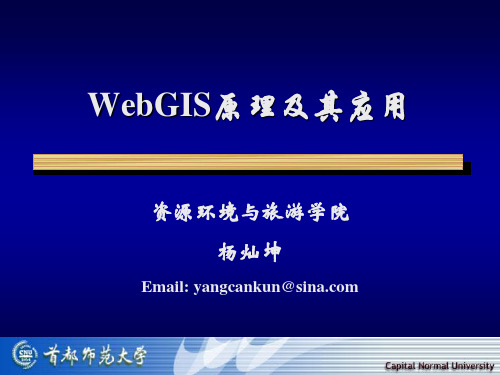 WebGIS原理及相关技术