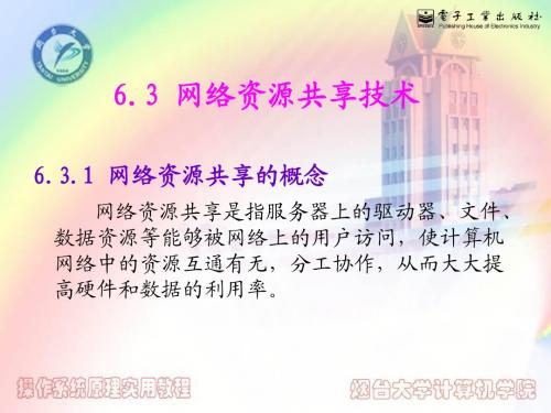 6.3 网络资源共享技术