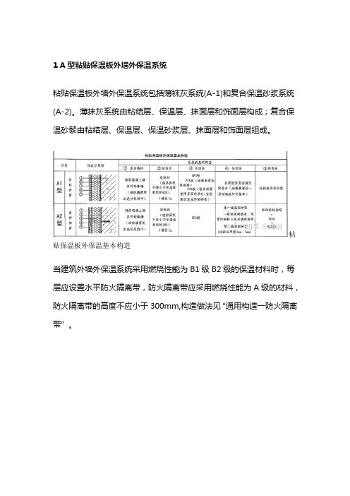 外墙外保温施工工艺图文解释及规范概述