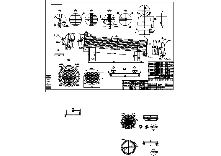 20m2列管换热器