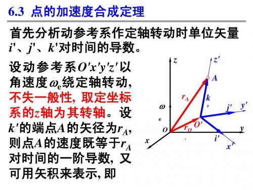 理论力学6—点的合成运动3