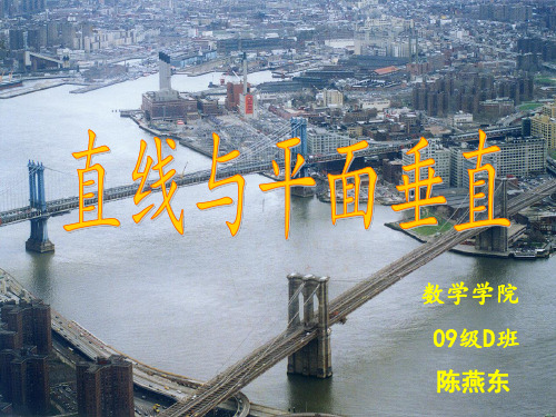 2.3.1直线与平面垂直的判定(经典教案)