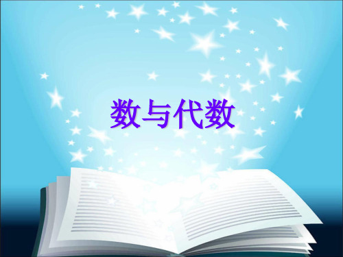 小学数学 《数与代数》课件1