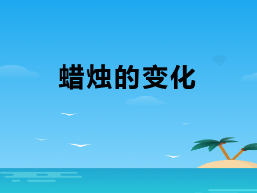 《蜡烛的变化》PPT[优秀课件资料]