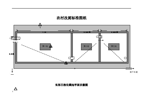 农村改厕标准图纸