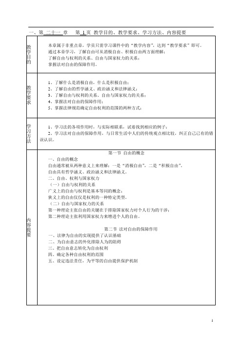 法理法与自由