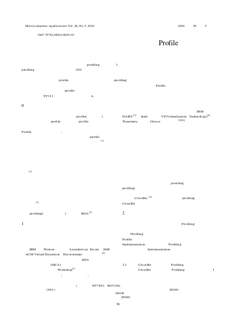 一种基于动态二进制翻译的硬件支持Profile技术