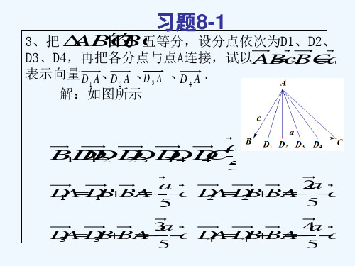 高等数学暨南大学第六版第八章部分习题讲解