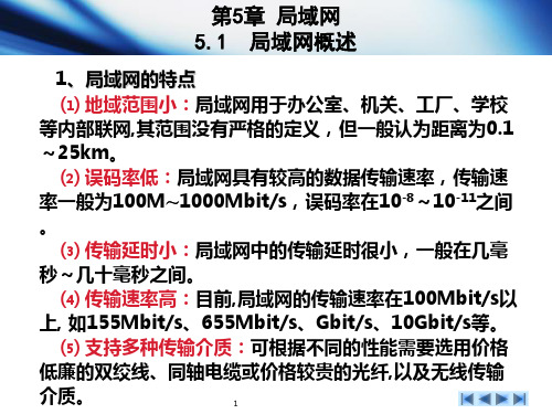 计算机网络教学资料-第5章_局域网.ppt