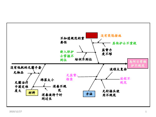 可编辑鱼骨图 ppt课件