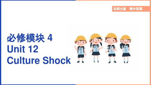 高中英语北师大版高一下册《 unit 12 culture shock 知识点》课件