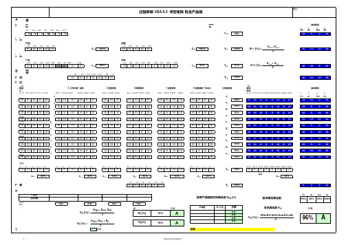 VDA6.3表格(2010已填写)