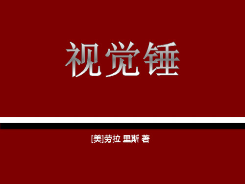 樊登读书会第56本书-《视觉锤(全)》