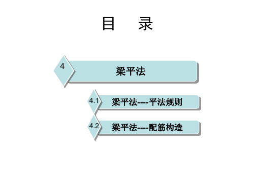 平法识图—梁