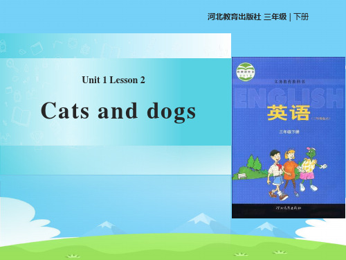 《Cats and dogs》Animals on the Farm PPT【精选推荐下载】