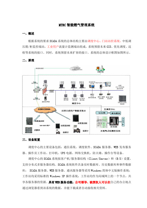 MTRC智能燃气管理系统