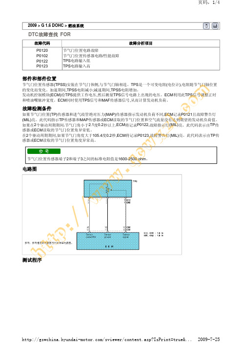 湖南万通汽修学校现代美佳(FC)1.6L维修手册69