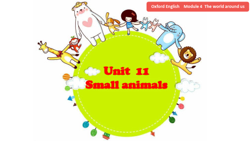 牛津版小学英语三年级上册《Unit11 Small animals》教学课件