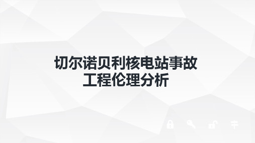 切尔诺贝利核电站事故工程伦理分析