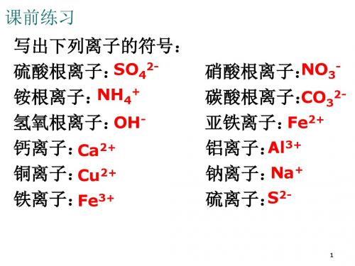 人教版九年级化学第六单元课题PPT演示课件