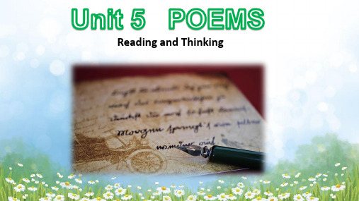 【课件】Unit5+Reading+and+thinking+课件人教版(2019)选择性必修第三册