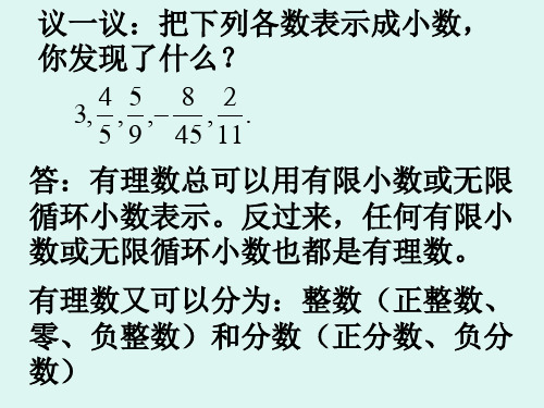 七年级数学无理数课件(PPT)3-1