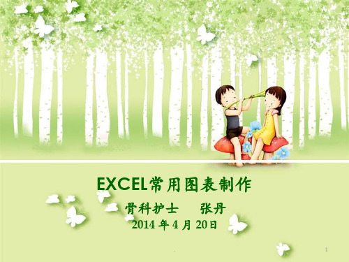 EXCEL常用图表制作介绍PPT课件