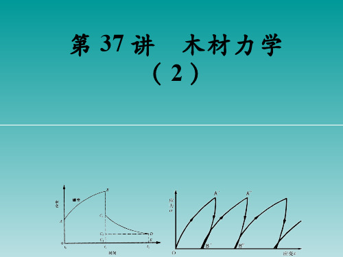 木材学(9.2.1)--木材力学(2)