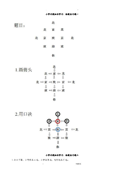 小学计数知识学习习题：标数法附答案