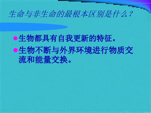 生命的物质变化和能量转换 生物体内的化学反应(共69张PPT)