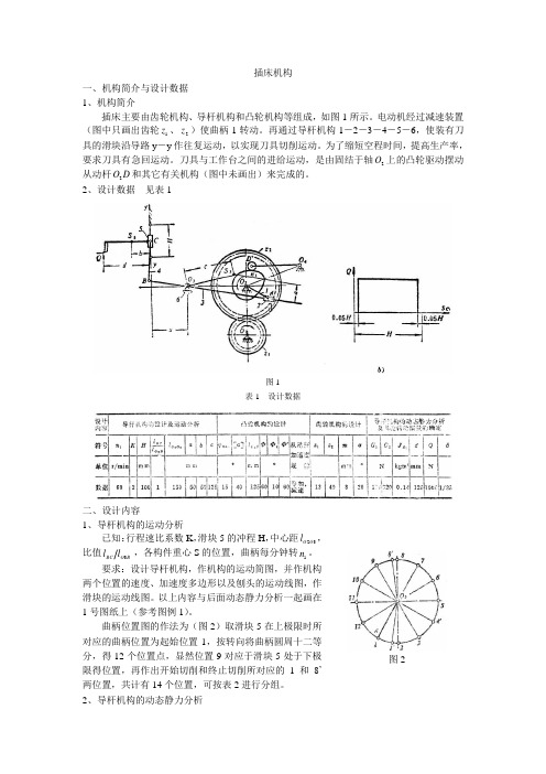 插床机构