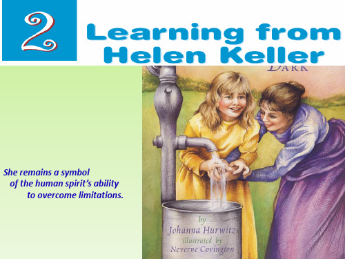 英语2 Unit2 Learning from Helen Keller