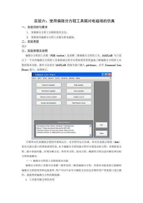 电磁场中matlab仿真实现工具箱