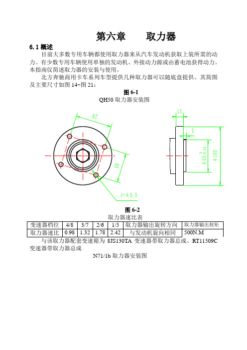 取力器操作