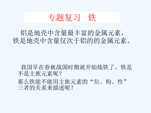 铁单质性质