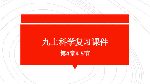 2023-2024学年九年级上册科学浙教版课件 第四章代谢与平衡复习2