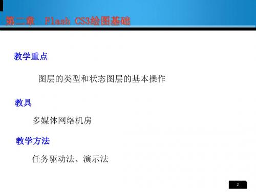 教学过程第二章FlashCS3绘图基础
