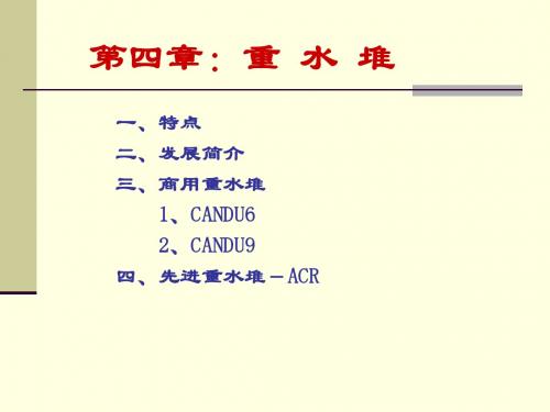 重水堆(内部精品资料)