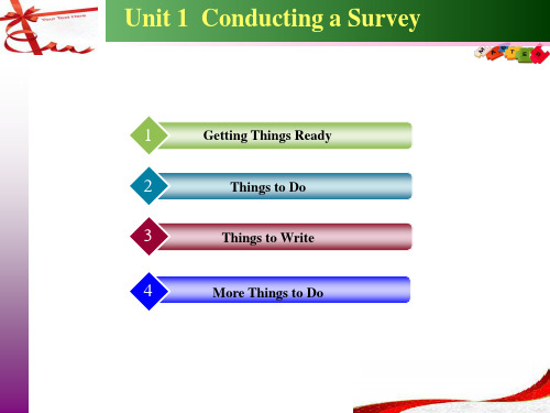 高级职业英语第三册unit1conductingasurvey