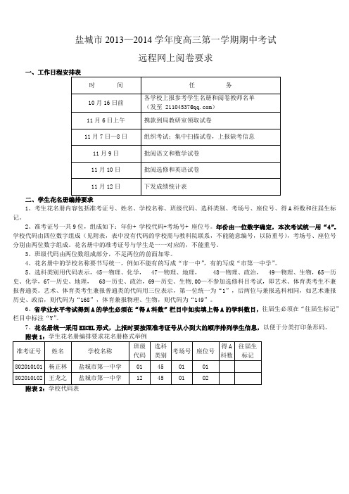 盐城市20082009学年度高三第一次调研考试