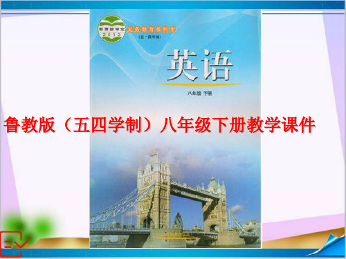 新鲁教版八年级英语(五四制)下册 Unit 2 Section B-3 课件